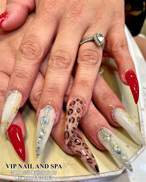 Vip nails newnan ga - Intro. Welcome to Kingdom Nails and Spa and experience the difference at our elegant, professional, serene salon. Where we treat you like royalty. Page · Nail Salon. 3150 Highway 34 E Ste 201, Newnan, GA, United States, Georgia. (678) 857-3351. kingdomnailsspa.com. Closed now. Price Range · $$.